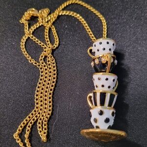 Alice in Wonderland Tea Party Necklace Pendant